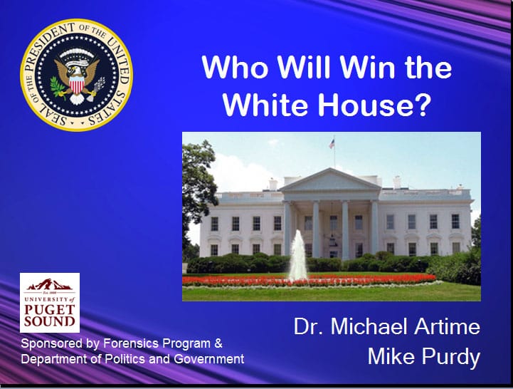 Who Wants to be President? – Video of Lecture Now Online